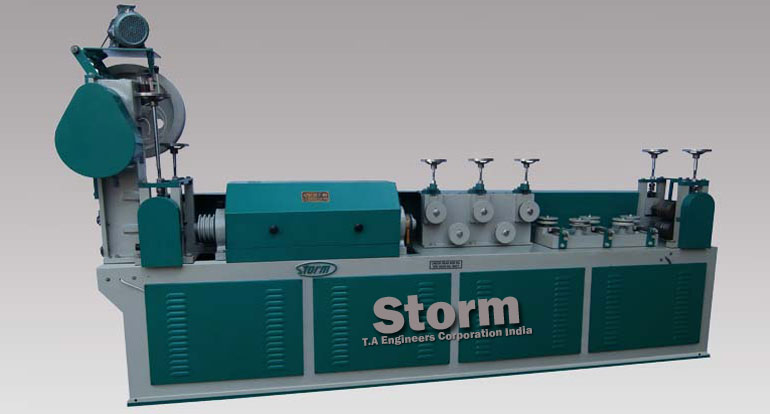 steel bar straightening and cutting machine